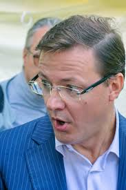 Gobernador De La Región Dmitry Azarov Del Samara Foto de archivo editorial 