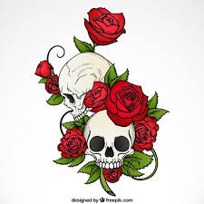 Free Free 98 Flower Skull Svg Free SVG PNG EPS DXF File