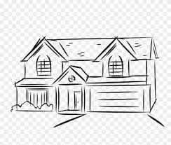 Abstract portrait of a man. House Line Drawing Clip Art Draw A House With A Porch Easy Free Transparent Png Clipart Images Download