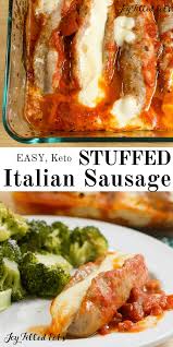 Stuffed Sausage Recipe Low Carb Keto Thm S Gluten Free Grain Free Stuffed Sausage Recipe Low Keto Sausage Recipe Keto Diet Recipes Keto Diet Meal Plan