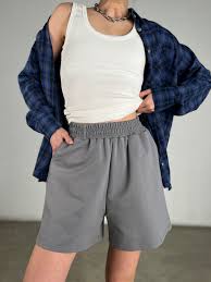 Шорты SHOPDAANNA (футер 2х нитка) 72460009\10 купить в Омске по цене 1 590  руб. | Отзывы, описание и фото - Шоу-рум №1 ShopDaAnna