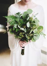 The Prettiest All Greenery Bridal Bouquets Herb Wedding Greenery Wedding Bouquet Greenery Bouquet