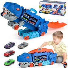 Camion Dinosaure Circuit voiture