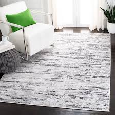 Some popular features for gray area rugs are stain resistant, water resistant and flame retardant. Union Rustic Seng Abstract Light Gray Charcoal Area Rug Reviews Wayfair