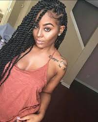 This look was seen down several runways this year. Cute Twists Twistouts Natural Hair Styles Braided Hairstyles Long Hair Styles