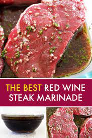 Red Wine Steak Marinade The Bewitchin Kitchen Recipe Steak Marinade Skirt Steak Steak Marinade Easy