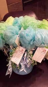 From My Shower To Yours Bucket Of 25 Loofahs To Give To Attendees Of Baby Shower Got Idea From Pinterest Baby Boy Shower Favors Baby Boy Sprinkle Baby Shower