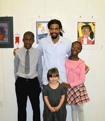 Burgess-Peterson Student Artwork at East Atlanta Library