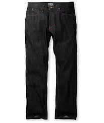 Free World Garage Raw Wash Relaxed Fit Jeans