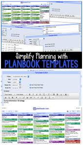 Planbook Com Templates For Faster Easier Lesson Planning The Primary Gal How To Plan Digital Lesson Plans Lessons Template