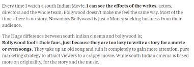Well, apparently, the movie which featured it is not a comedy. Internet Debated On Regional Vs Bollywood Films And Guess Who Won
