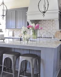 Aquietcottagelife Brick Kitchen Kitchen Design Home Kitchens