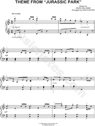 Theme From Jurassic Park From Jurassic Park Sheet Music Easy Piano Piano Solo In C Major Download Print Sheet Music Easy Piano Download Sheet Music