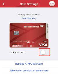 Bank of america debit card number. How To Lock And Unlock Your Bank Of America Charge Card Via The Bank Of America Mobile App