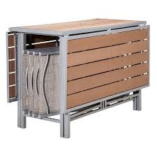 Bryant 5 Piece Sling Stowable Folding Patio Dining Furniture Set Threshold Patio Dining Furniture Terrace Furniture Dining Furniture Sets