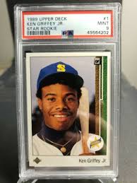 The only thing smart i did was get 2 ken griffey jr autograph pictures, a micheal jordan and mickey mantel and just put them away. Ken Griffey Jr Mvp Value 0 89 600 00 Mavin