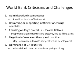 With the world bank, there are concerns about the types of development projects funded by the ibrd and the ida. I M From The Imf And I M Here To Help Global Organizations For Globa
