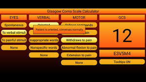 Die glasgow coma scale (abk. Glasgow Coma Scale Calculator Fur Android Apk Herunterladen