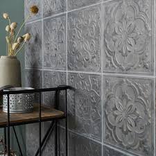 Carrelage Mur Et Sol Carreau De Ciment Gris Mat L 20 X L 20 Cm Victoria Leroy Merlin En 2020 Carreau De Ciment Carrelage Carrelage Interieur