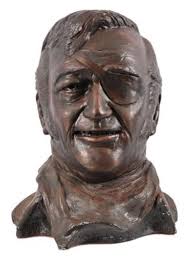 John Wayne Rooster Cogburn Chalkware Bust