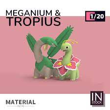 В производстве] мировая фигурка масштаба 1/20 [UU STUDIO] - Meganium &  Tropius | Фигурки | AliExpress