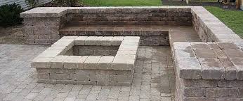 Anchor highland stone wall blocks: Fire Pits Vs Outdoor Fireplaces In Iowa A Lawn Landscape Blog