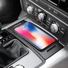 For Audi A6 C7 Rs6 A7 2012 2018 Car Qi Wireless Charging Phone Charger Phone Holder Charging Panel Plate Accessories For Iphone Audi A6 C7 Audi A6 Audi
