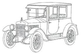 Review a brief history of cars and color choices for the last 100 years. Antique Car Coloring Pages Little94comei