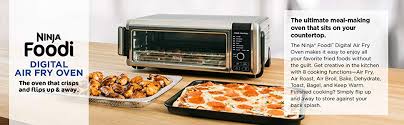 Ninja Foodi Four A Air Numerique A Convection Sp101c Argente 1800 W Amazon Ca Maison Et Cuisine