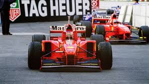 It was driven in both years by michael schumacher and eddie irvine. The Ferrari 310b Michael Schumacher S Car Of Controversy Grr