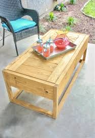The end table is about 23 inches tall, so the four leg. Diy Outdoor Coffee Table Handmade Haven