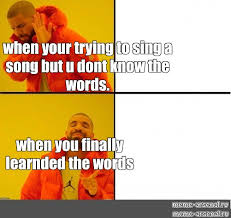You don't have the right to mess with. Somics Meme When Your Trying To Sing A Song But U Dont Know The Words When You Finally Learnded The Words Comics Meme Arsenal Com