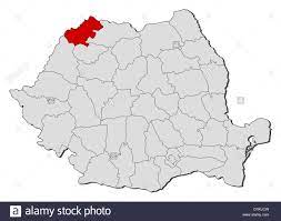 Satu mare von mapcarta, die offene karte. Politische Karte Von Rumanien Mit Den Countys Wo Sathmar Satu Mare Markiert Ist Stockfotografie Alamy