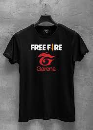 Fire wife tshirt work family firefighter womens mens. Free Fire T Shirt Garena Free Fire Top Manmarzee