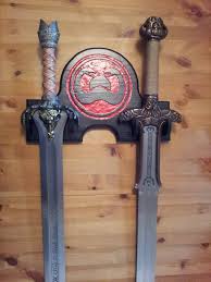 Comes with a wooden wall display featuring a graphic motif of thranduil. Conan The Barbarian Swords Wall Plaque By Ansiaaa On Deviantart