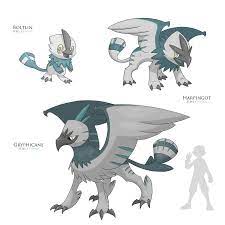Fakemon Harpy Eagle Gyphons By Joshuadunlop On Deviantart Pokemon Badges Pokemon Pictures Pokemon Drawings