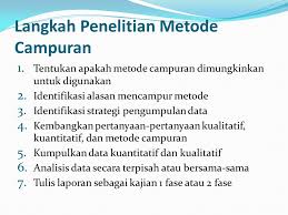 Rancangan Penelitian Metode Campuran Ppt Download