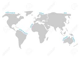 Interaktive weltkarte zum herunterladen als pdf. Weltkarte Unterteilt In Sechs Kontinente In Dunkelgrau Nordamerika Sudamerika Afrika Europa Asien Und Australien Ozeanien Vereinfachte Schattenbildvektorkarte Mit Kontinentnamensschildern Kurvte Durch Grenzen Lizenzfrei Nutzbare Vektorgrafiken