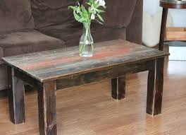 I work in a community college machine shop and every year the college does an auction to raise money for i built a live edge coffee table a couple years back and it brought in $900 so this year i decided to do another coffee table using some old scrap wood i got. Handmade Barnwood Coffee Table By Ross Alan Reclaimed Custommade Com