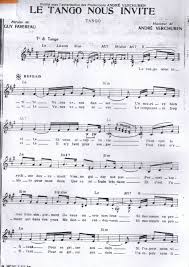 le tango nous invite accordeon du riche partition accordeon partitions a imprimer partition musique