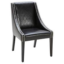 Mason Accent Chair In Black Black Dining Chairs Dining Chairs Tufted Dining Chairs
