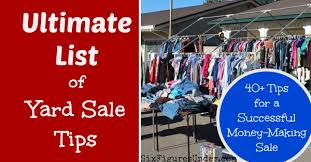 This is the best clothes rack i had. Ultimate List Of Yard Sale Tips Six Figures Under