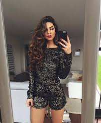 Black And Gold Sequin Romper That Sparkly Romper Eve Outfit Fashion New Years Eve Outfits