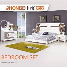 Source Mdf Wood Home Living European Italian Luxury Bed Room Furniture White Leather Bedroo Luxury White Bedroom Furniture Luxury Bedroom Furniture Bedroom Set