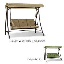 Maybe you would like to learn more about one of these? Garden Winds Replacement Canopy Top For Rus422wwm Swing Replacement Canopy Top Cover Only Metal Frame Not Included Walmart Com Walmart Com