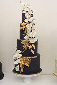 Wedding Ideas Planning Inspiration Wedding Cake Recipe Beautiful Cake Designs Black Wedding Cakes
