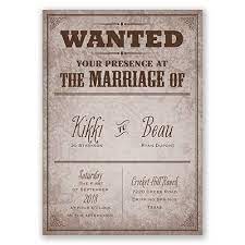 Western Poster Invitation With Free Response Postcard Ann S Bridal Bargains Western Wedding Invitations Country Wedding Invitations Western Themed Wedding