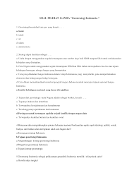 Soal pilihan ganda pkn kelas xi semester 2 1. Https Pdfcoffee Com Download Soal Kewarganegaraan Geostrategi 1a Uas Pdf Free Html