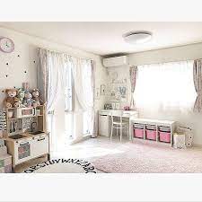 ベッド周り 女の子部屋 子供部屋 イケア75 建売住宅 などのインテリア実例 2018 09 25 19 58 54 roomclip ルームクリップ 女の子 部屋 子供部屋 部屋