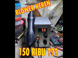 Modifikasi voltmeter pada blower rakitan (update) cara membuat blower atau solder uap professional smt soldering: Video Solder Uap Rakitan